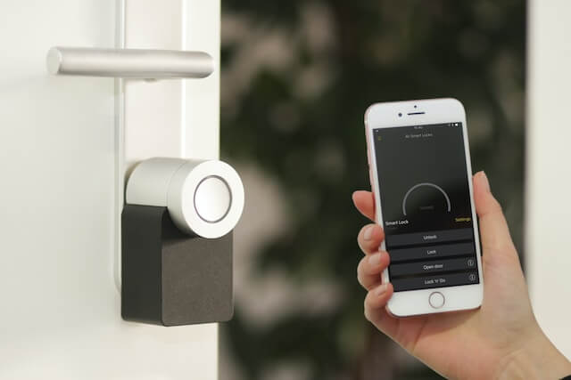 Door lock security system
